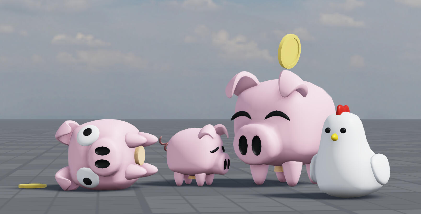 Pigs And Chicken